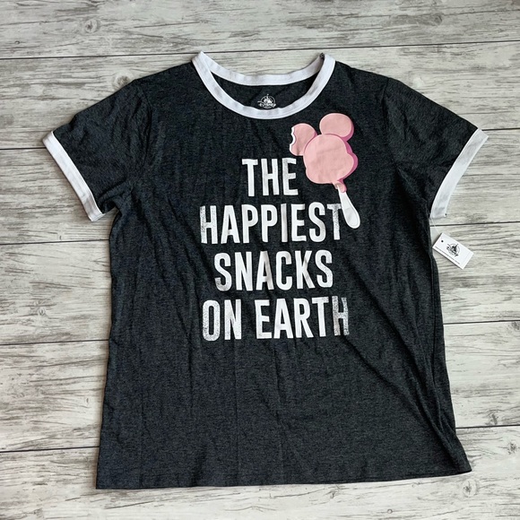 Disney Tops - Disney Parks Gray Tshirt Size Large NWT